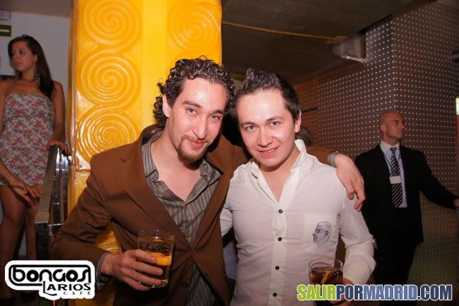 ili Yes with Dj Marcos Carrrion at Larios Cafe Madrid